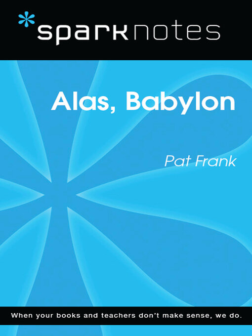 Title details for Alas, Babylon (SparkNotes Literature Guide) by SparkNotes - Available